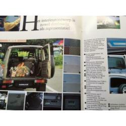 Autofolder/Brochure Suzuki Samurai 1988 16 pagina's