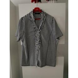 Twee merk shirts van witte veen maat L