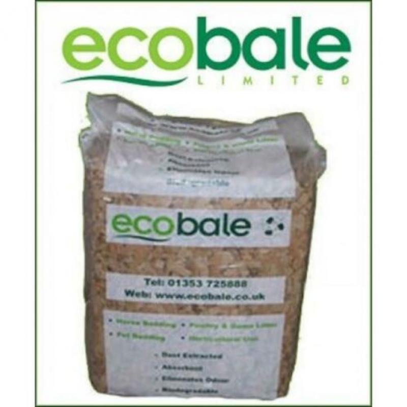 Ecobale bodembedekking ca 18 of 19 kilo