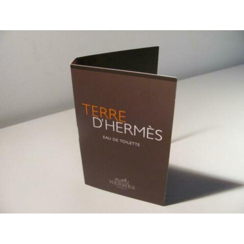 Hermes - Terre D'Hermes parfum proefje / sample / monstertje