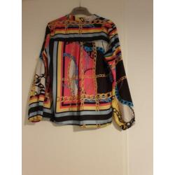 Leuke hippe blouse maat 40 nieuw