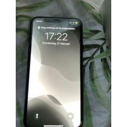 Iphone x met barsten