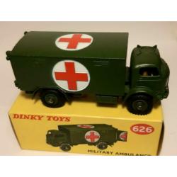Dinky Toys, GB, # 626, Military ambulance, mint/b