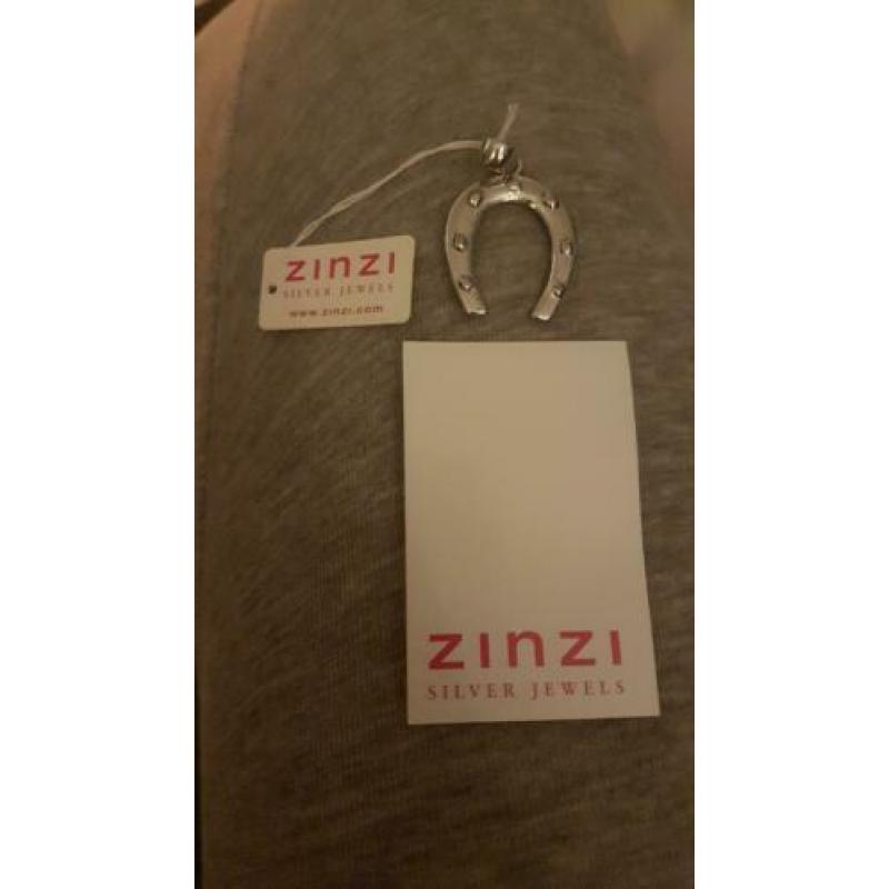 Echt massief zilveren bedel van Zinzi, nieuw!