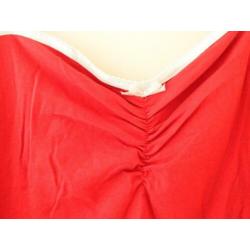 Nachthemd rood-wit design mt.66-68 ULLA POPKEN - NIEUW