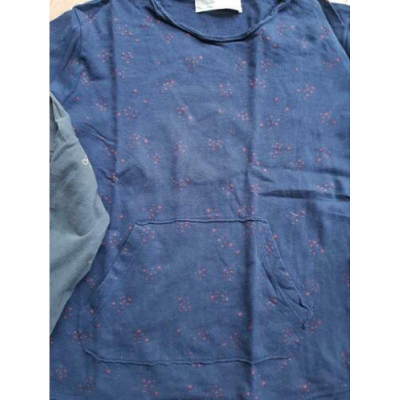 3 longsleeves mt 122 van Zara en Tom Tailor