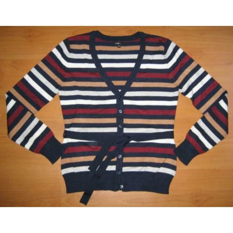 3/4 spijkerbroek donker blauw 38/M.