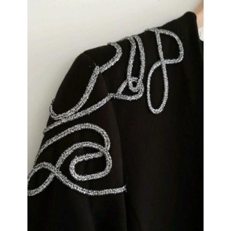 Zwarte blazer maat 38