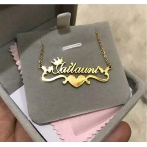 NIEUWE naamkettingen! Ketting met naamplaat ????