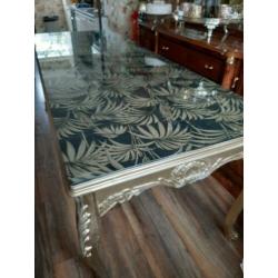 Barok stijl eettafel 8 persoons