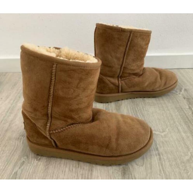 UGG dames laarzen maat 36/37 classic bruin cognac