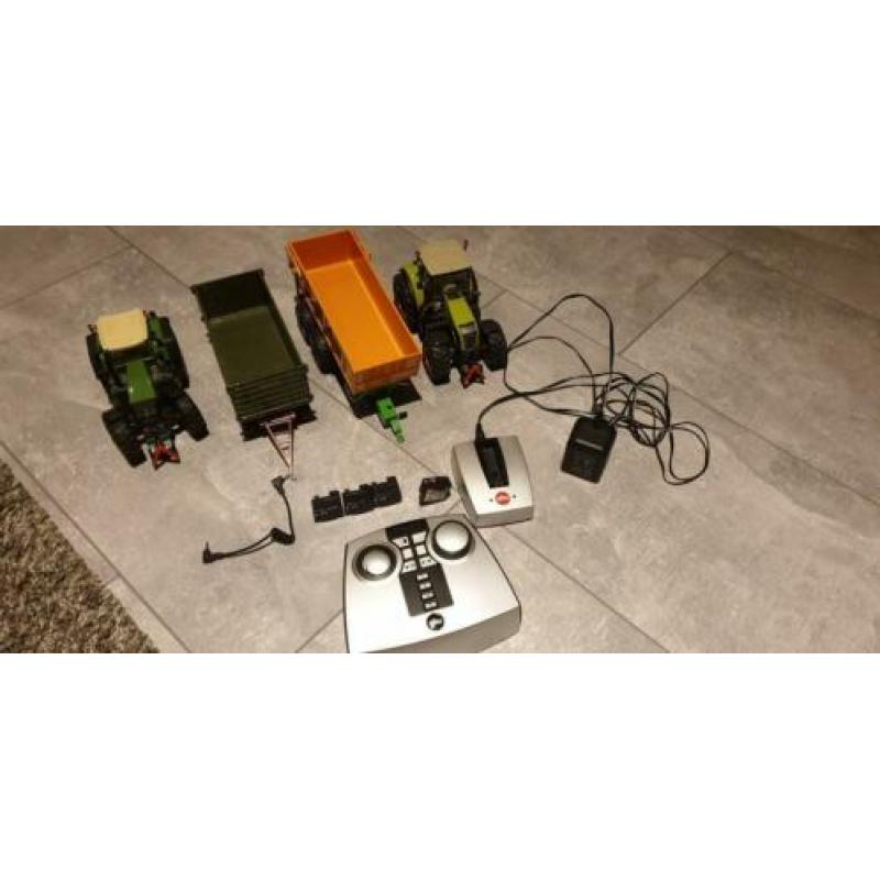 Siku r/c controle set Fendt, Claas, Joskin, Fortuna