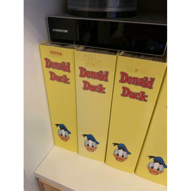 Donald Duck jaargangen in verzamel mappen
