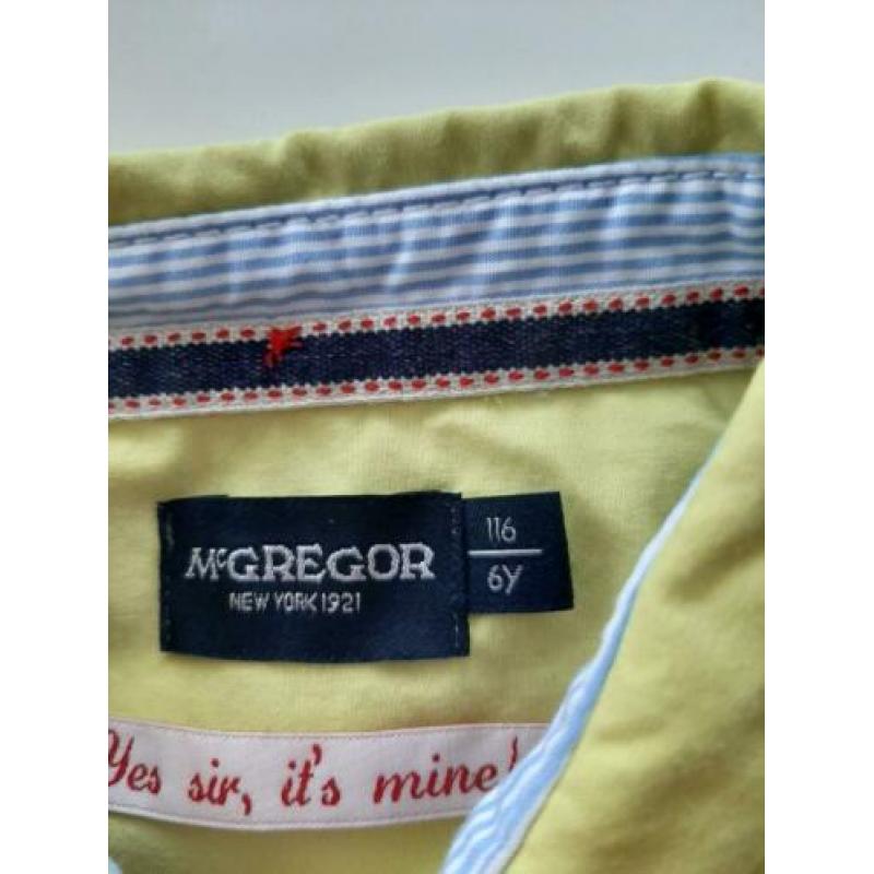 McGregor kinder overhemd maat 116