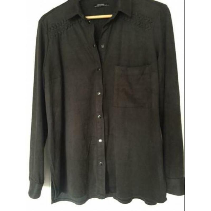 Suedine blouse