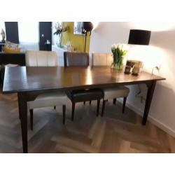 Massief eiken tafel