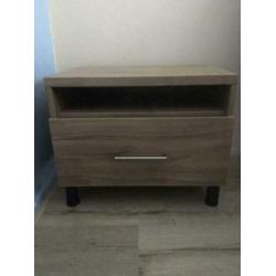 Ikea Besta Nachtkast 60 x 40 x 38 cm, licht grijs kast