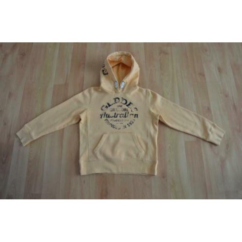 Sportieve hooded zachtoranje sweater van Geddes and Gillmore