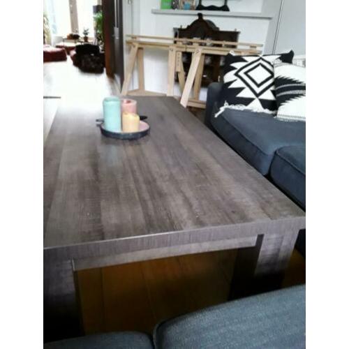 Salontafel grijs/bruin(i.c.m. Buffetkast en TV-meubel)