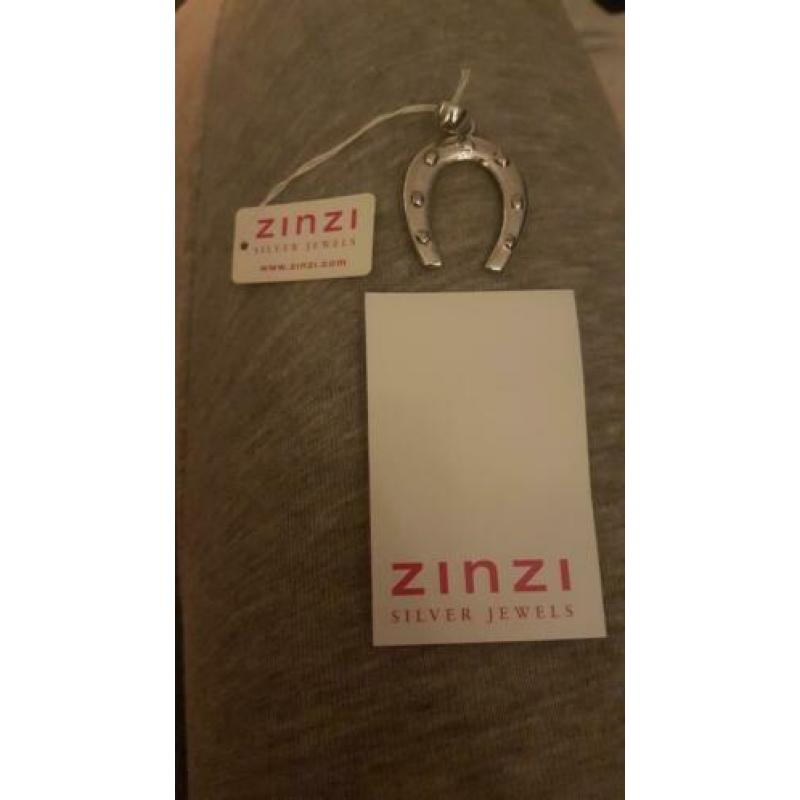 Echt massief zilveren bedel van Zinzi, nieuw!