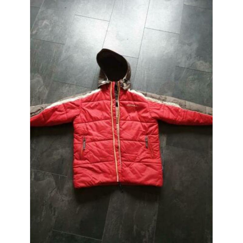 O'neill winter/ski jas blauw en rood