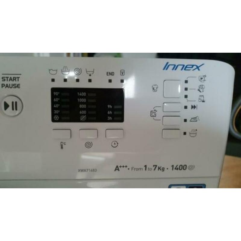 Indesit xwa71483 wasmachine 7kg 1400t a+++