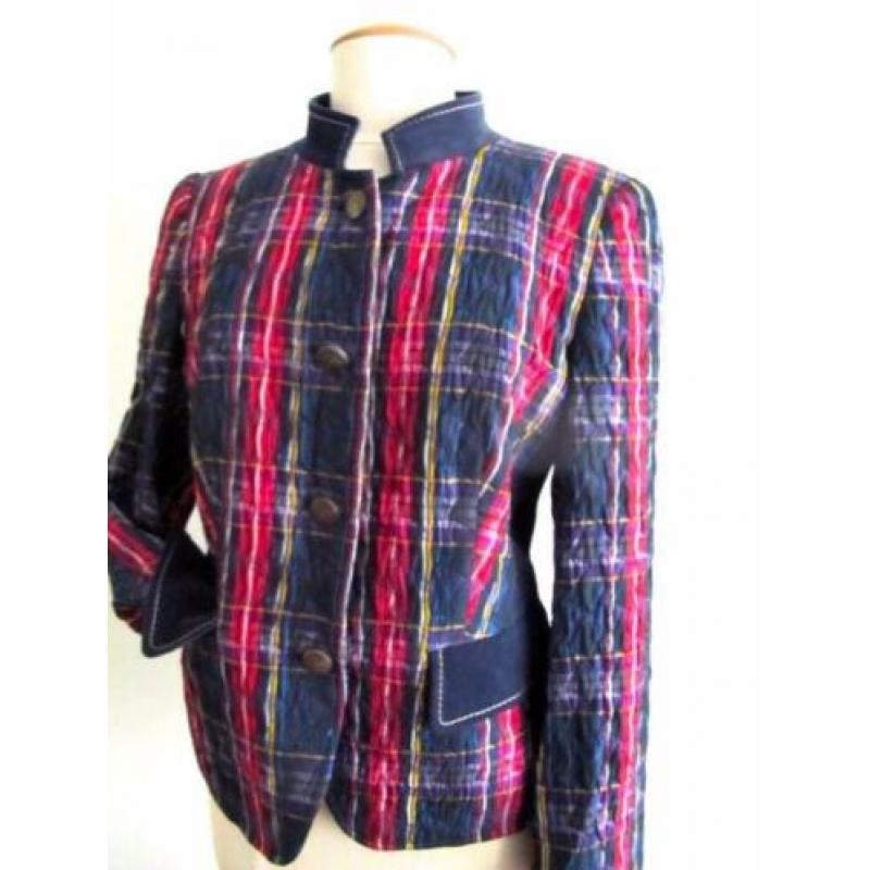 Sportieve Schotse ruit blazer van Alexander maat 42