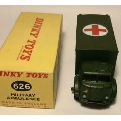 Dinky Toys, GB, # 626, Military ambulance, mint/b