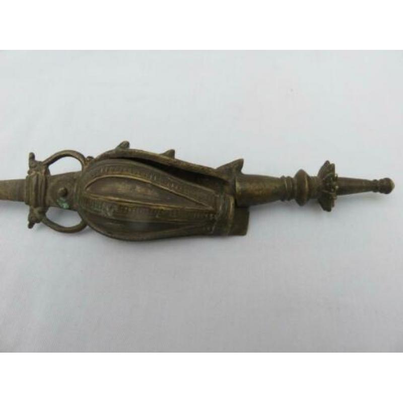 Bronzen opium of medicijn doos – oost Azië 19e – 20e eeuw