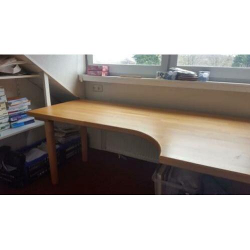 Bureau massief houten beuken