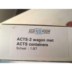 ACTS lok met 2 ACTS wagons