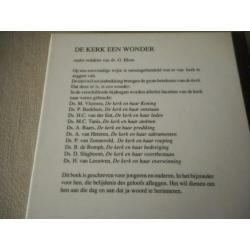 De kerk een wonder / twee versies