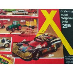 Zeldzame 1979 WigWam speelgoed folder Playmobil Drak-Man