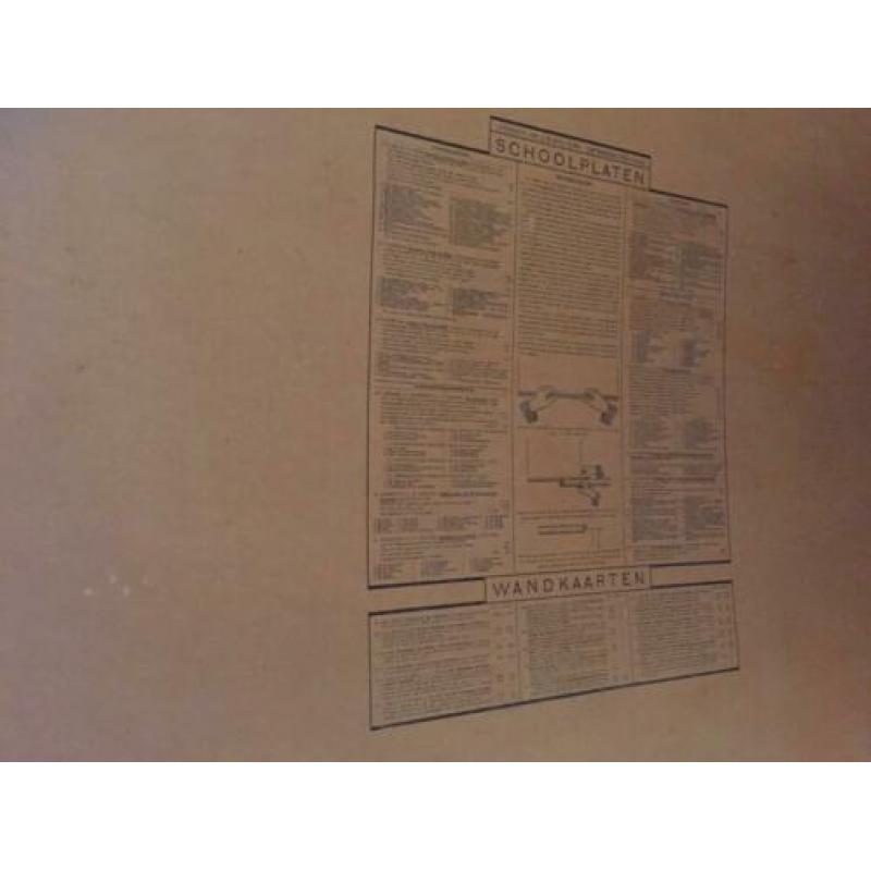 Vintage schoolplaat, belegering van een kasteel