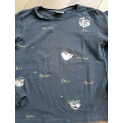 3 longsleeves mt 122 van Zara en Tom Tailor