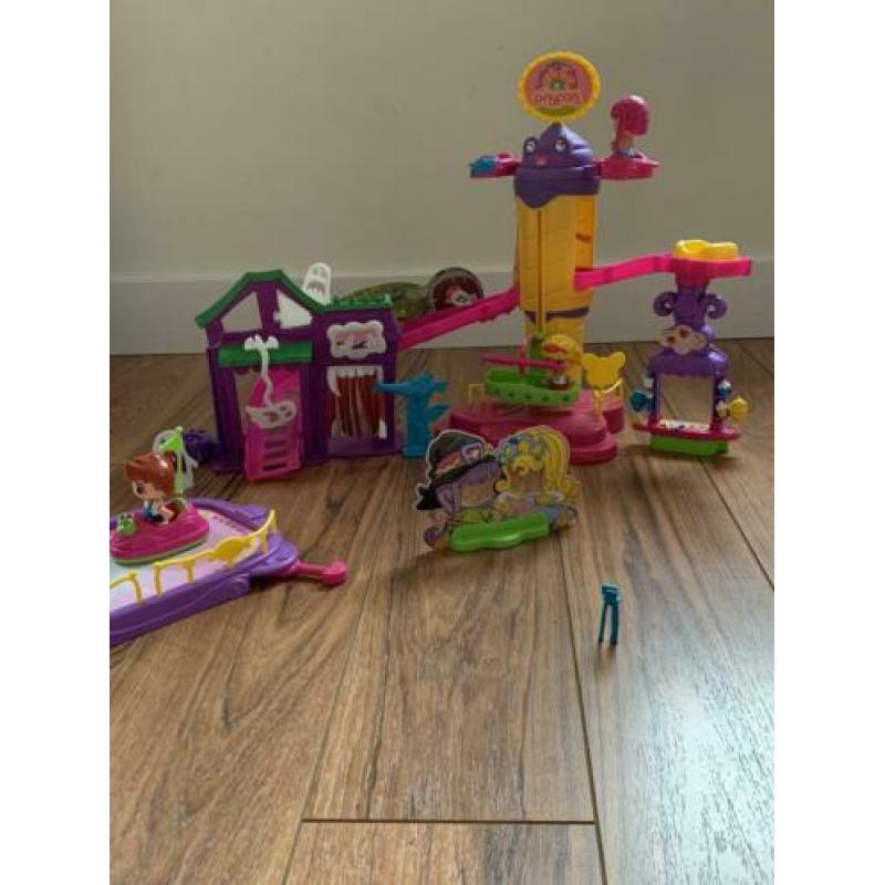 Pinypon pretpark met 3 speelfiguren