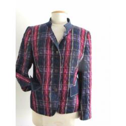 Sportieve Schotse ruit blazer van Alexander maat 42