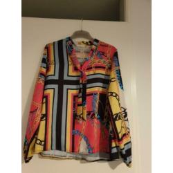 Leuke hippe blouse maat 40 nieuw