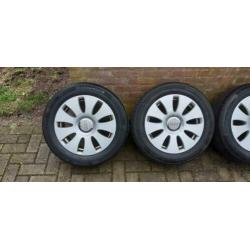 Mooie Audi A4 A6 velgen 16 inch 5×112 Continental 205 55 16