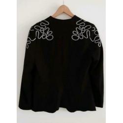 Zwarte blazer maat 38