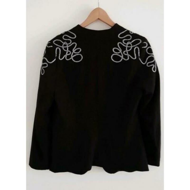 Zwarte blazer maat 38