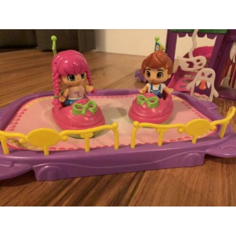 Pinypon pretpark met 3 speelfiguren
