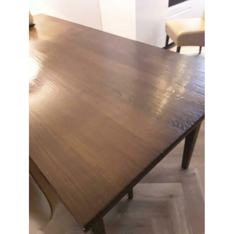 Massief eiken tafel