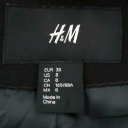Zwarte blazer maat 38