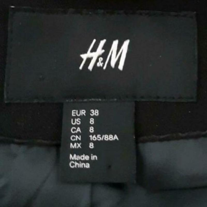 Zwarte blazer maat 38