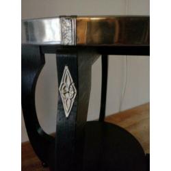 Aparte vintage bijzettafel