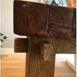 Robuuste eettafel 220x100 cm, in uitstekende staat