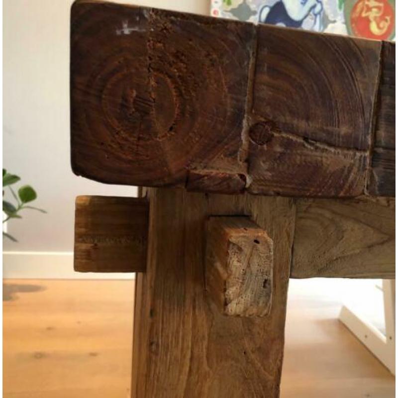 Robuuste eettafel 220x100 cm, in uitstekende staat