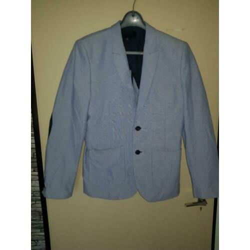 Z.G.A.N. Colbert /blazer van H&M maat M/L 50 Licht blauw
