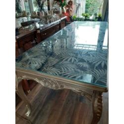 Barok stijl eettafel 8 persoons